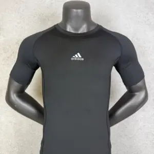 Black Short Sleeve Compression Shirt 301
