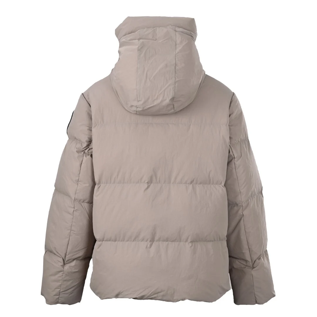Canada Goose Men's Crofton EnduraLuxe Puffer Limestone / Black Disc · 2282MB-9432