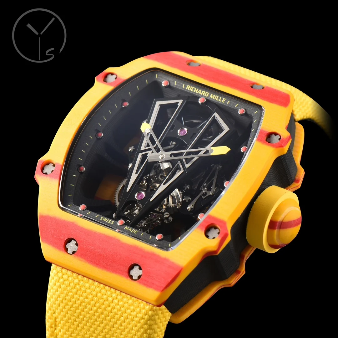 Richard Mille RM 27-03 — Red / Yellow case / Yellow strap — image 3