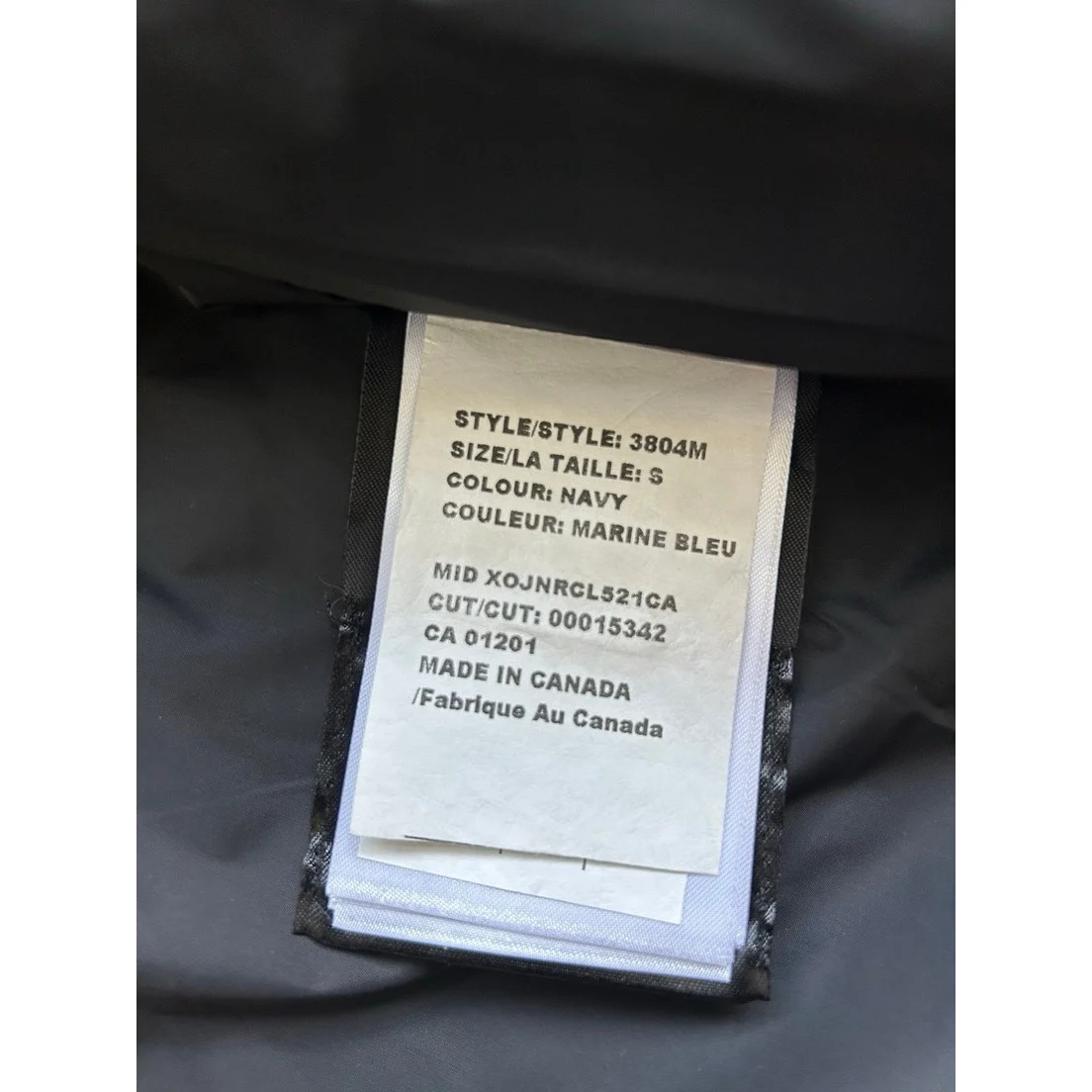 Canada Goose MacMillan Parka Atlantic Navy / Classic Disc · 2080M-9063