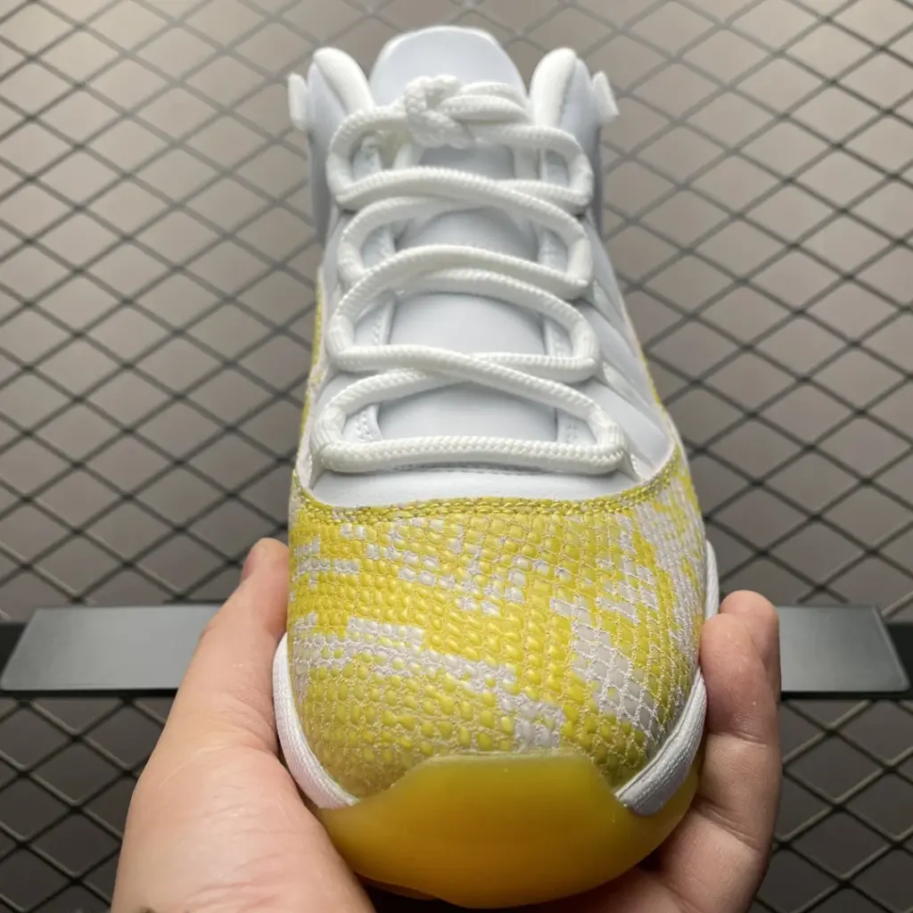 Air Jordan 11 Yellow Snakeskin