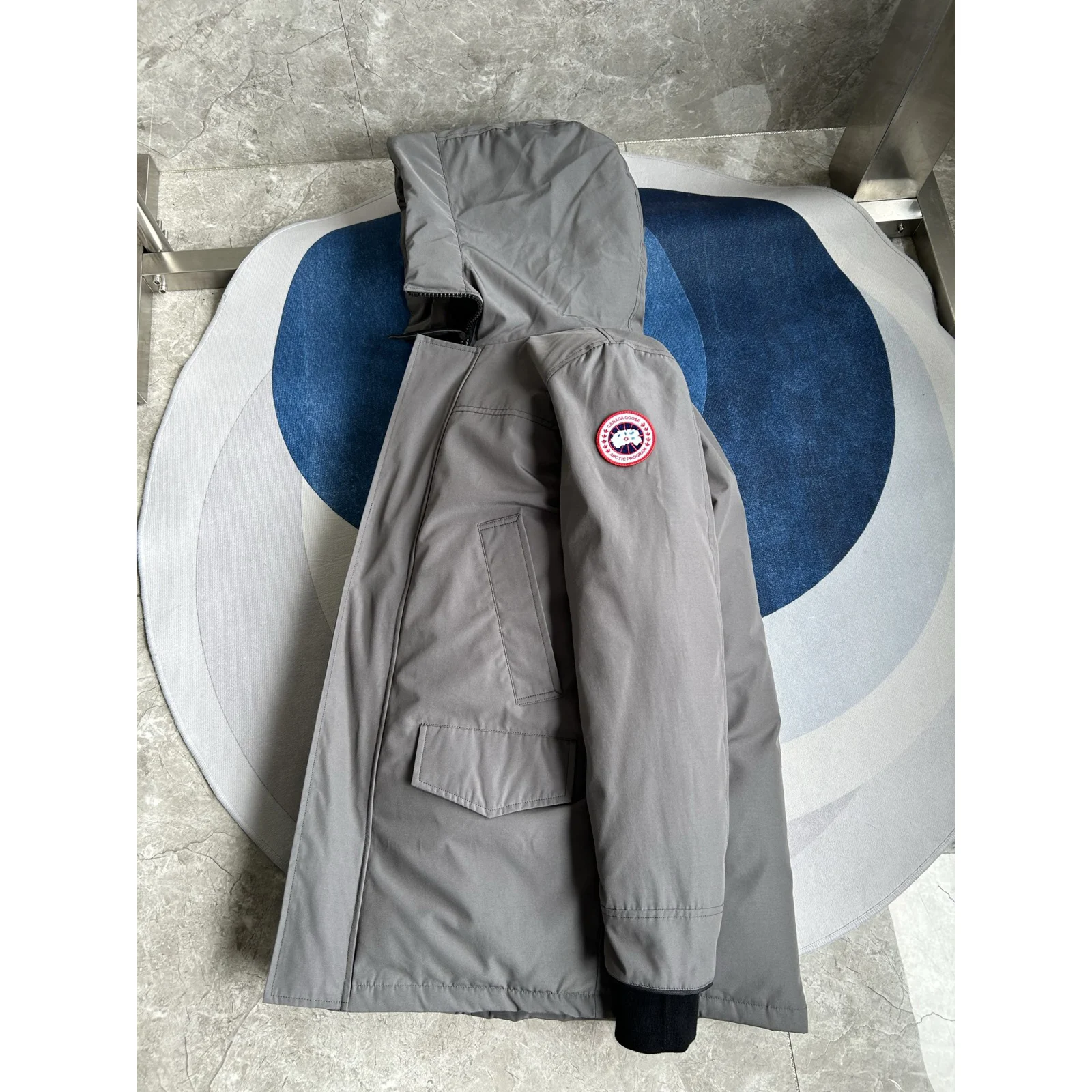 Canada Goose Langford Parka Granite Grey / Classic Disc · 2052M-9431