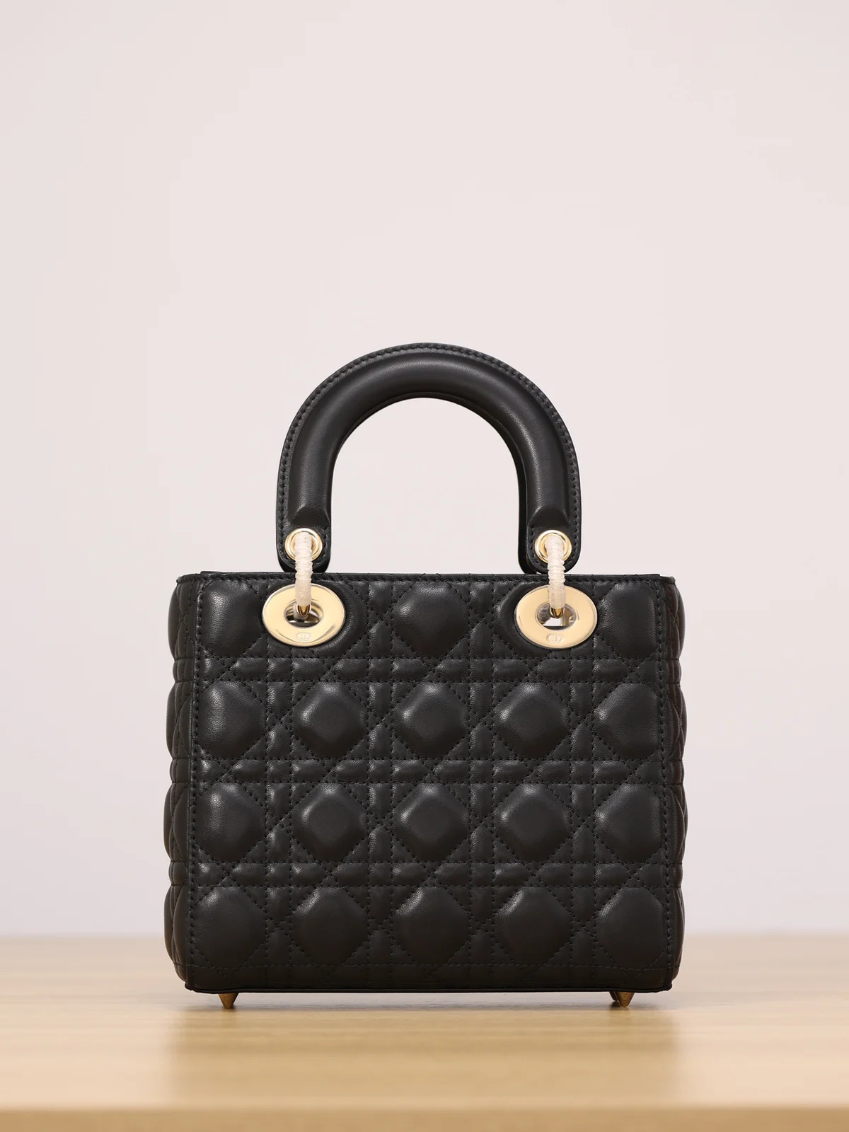 Small Lady Dior My ABCDior Bag Black Cannage Lambskin · M0538ONGE_M900