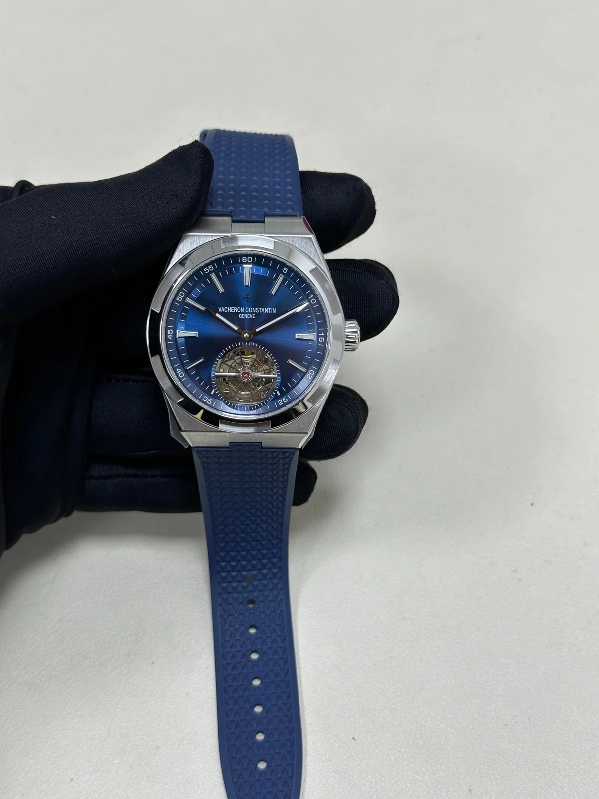 Vacheron Constantin Overseas Tourbillon Blue Watch — image 1