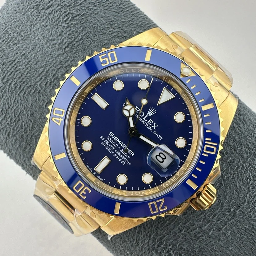 Rolex Submariner Date 126618LB Gold-Tone Blue — photo 3