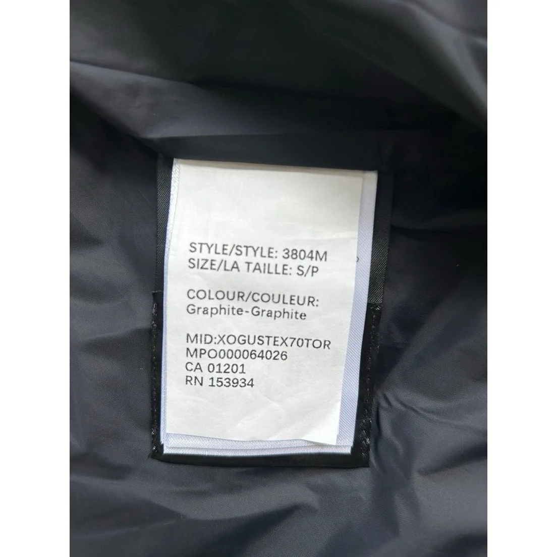 Canada Goose MacMillan Parka Granite Grey / Classic Disc · 2080M-9431