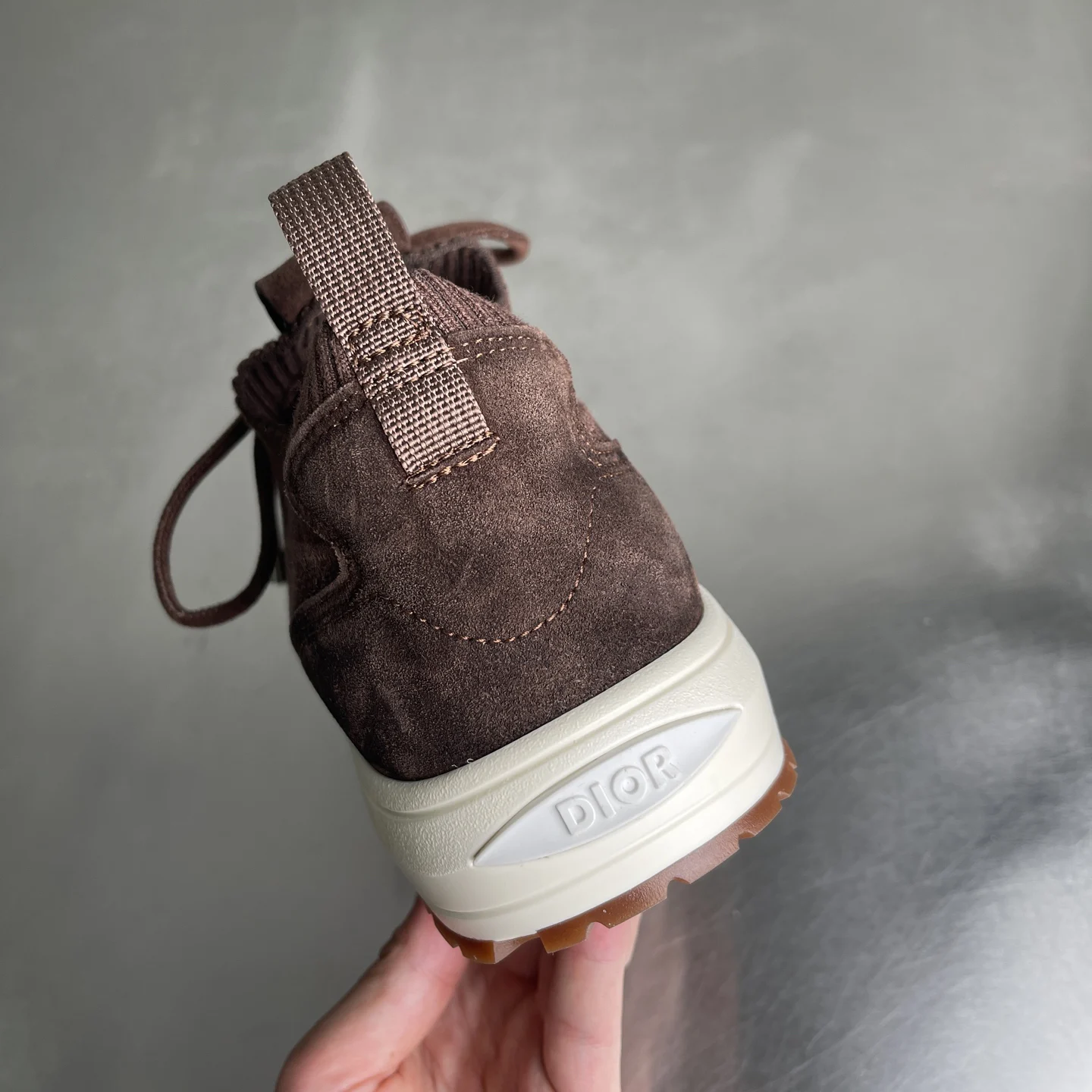 Dior B80 Lounge Sneaker Brown Cannage · 3SN333AAS_H707