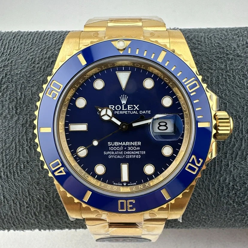 Rolex Submariner Date 126618LB Gold-Tone Blue — photo 1