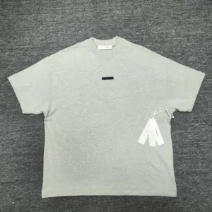 Fear of God Essentials · SS25 · Classic Tee · Heather Stone