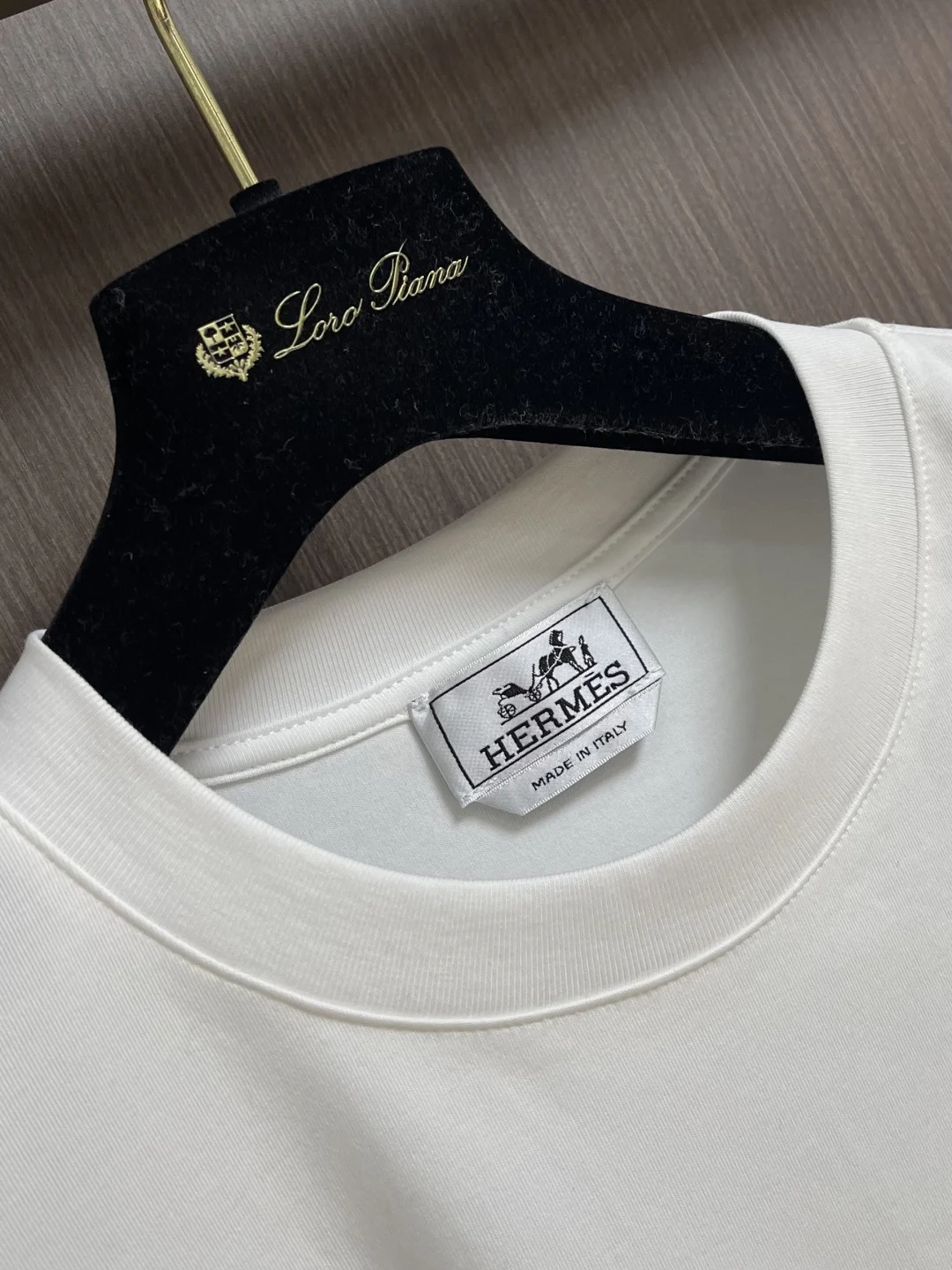Hermès Sellier T-Shirt Blanc