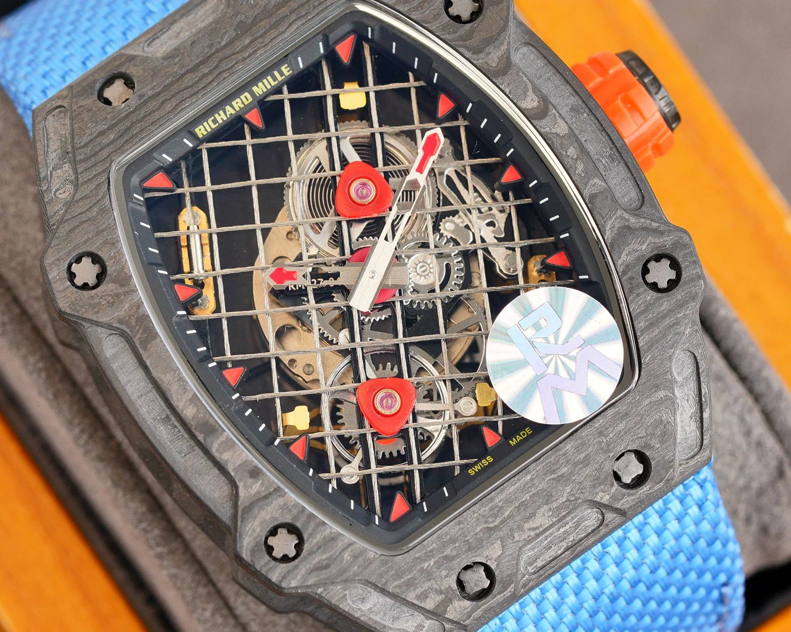 Richard Mille RM 27-04 — Dark case / Blue strap — image 5