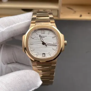 Patek Philippe Nautilus 7118/1R-001 Silvery Dial Watch — image 1