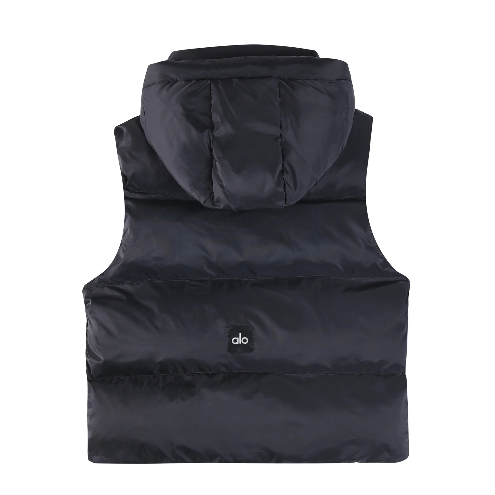 Alo Gold Rush Puffer Vest Black · W4469R