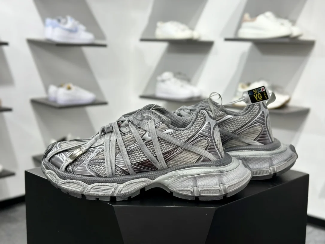 Balenciaga 3XL Extreme Laces B Grey · 825601W3XCH1101