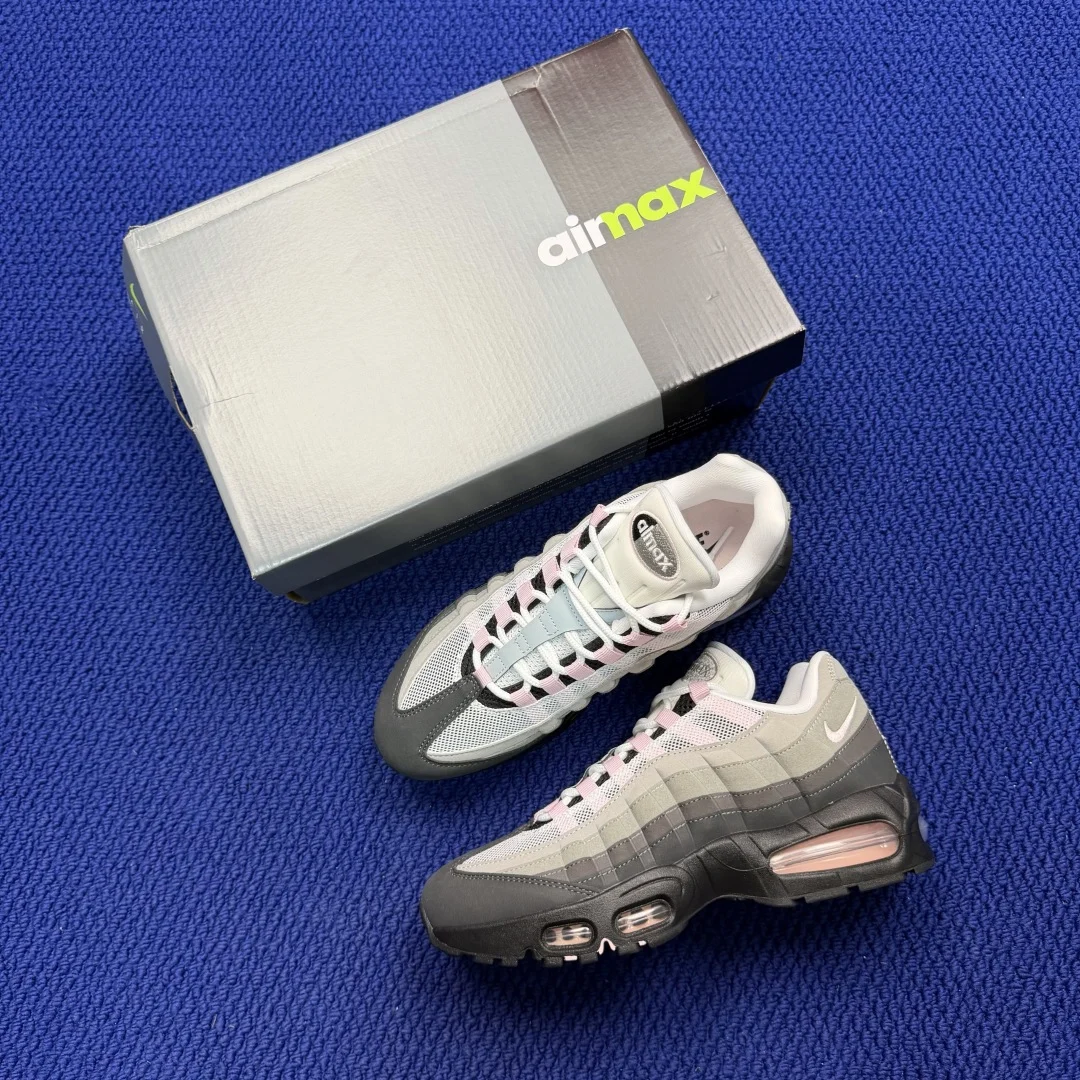Nike Air Max 95 Big Bubble Black / White / Reflect Silver / Pink Foam · HJ5996-001