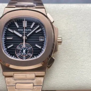 Patek Philippe Nautilus 5980/1R-001 Black Dial Watch — image 1