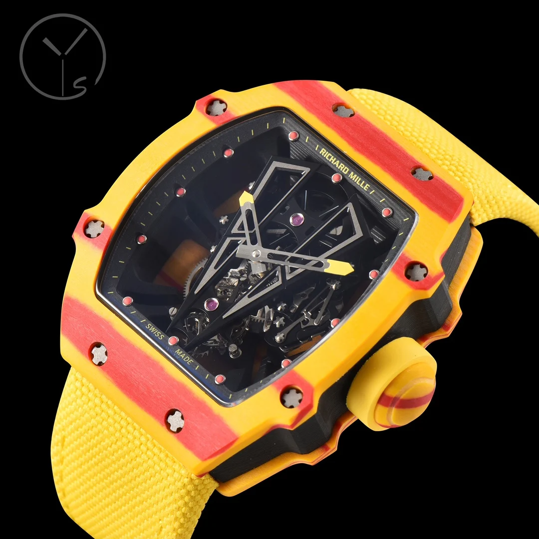 Richard Mille RM 27-03 — Red / Yellow case / Yellow strap — image 2