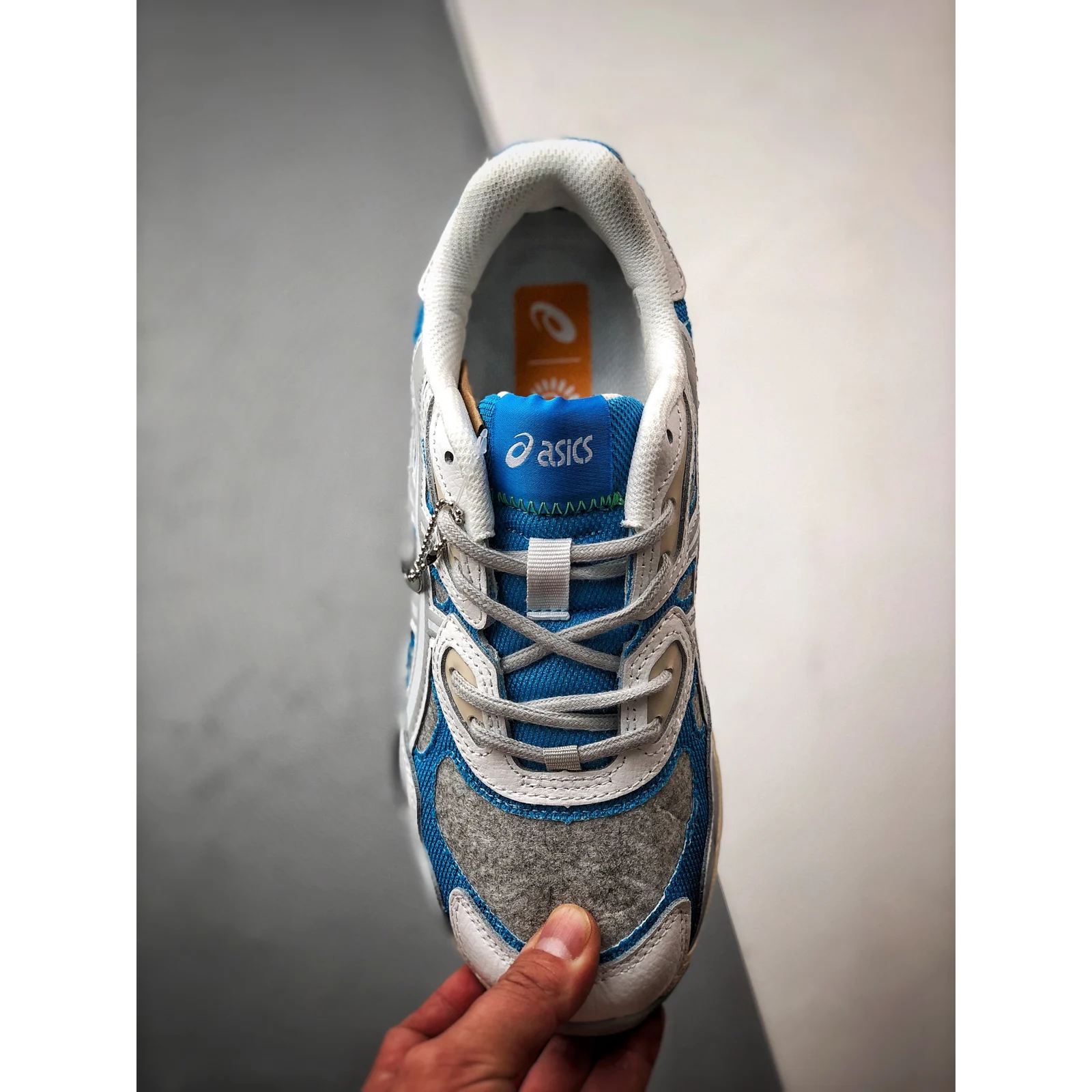 ASICS GEL-NYC White / Dolphin Blue · 1203A281-100