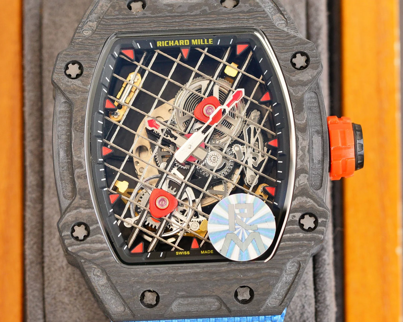 Richard Mille RM 27-04 — Dark case / Blue strap — image 4