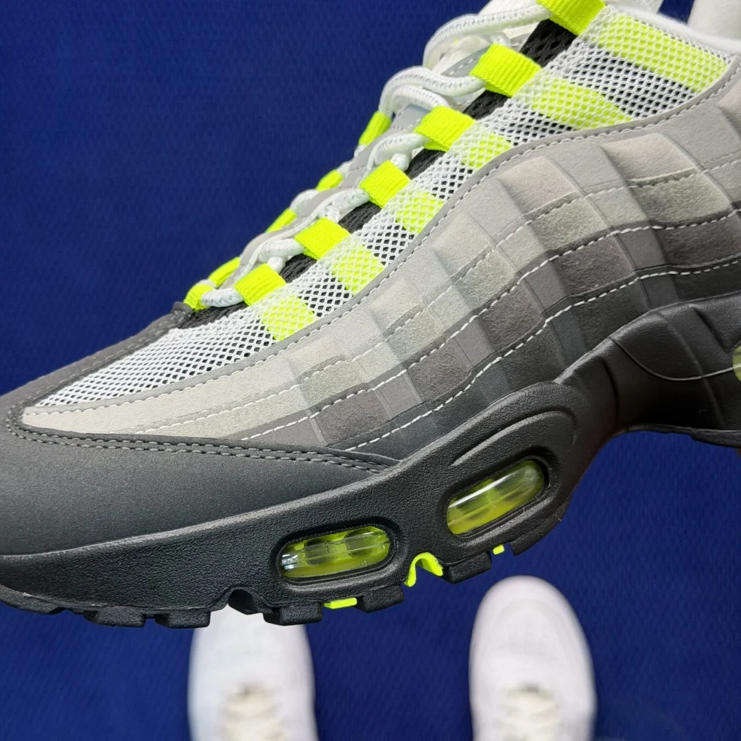 Nike Air Max 95 Big Bubble Black / Cool Grey / Neon Yellow · HM4740-001