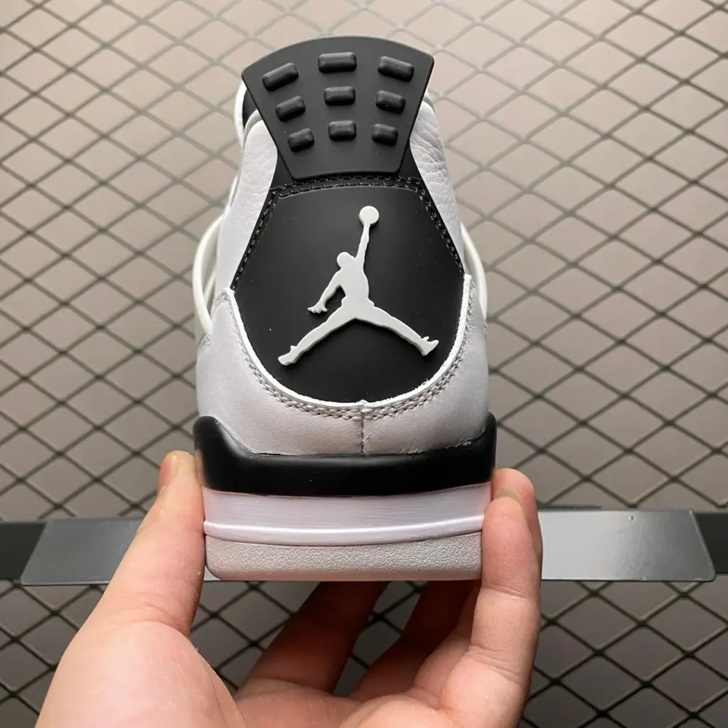 Air Jordan 4 White and Black